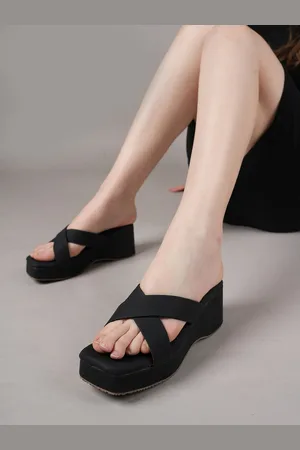 Mast & Harbour Party Wedge Sandals