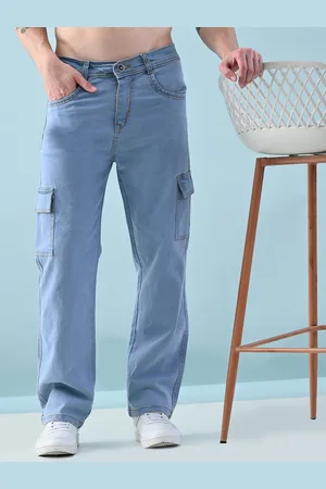 Moda Rapido Men Classic Mildly Distressed Jeans