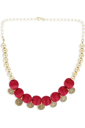Akshara Clothing Girls Gold-Plated Necklace