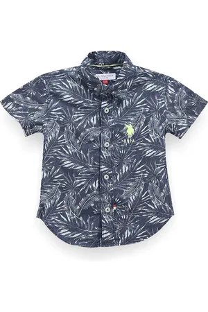 Ralph Lauren Boys Floral Printed Classic Casual Shirt