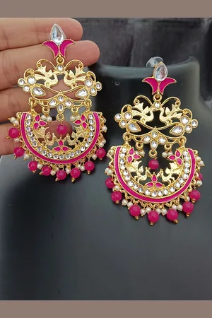 EVY Contemporary Chandbalis Earrings