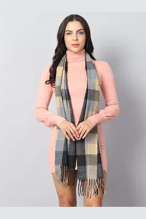 Ellis Unisex Checked Acrylic Mufflers