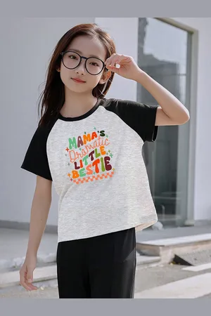 BAESD Girls Printed T-shirt
