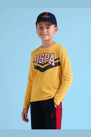 Ralph Lauren Boys Brand Logo Printed Pure Cotton T-shirt