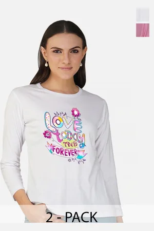 Metronaut Women 2 Printed Bio Finish T-shirt
