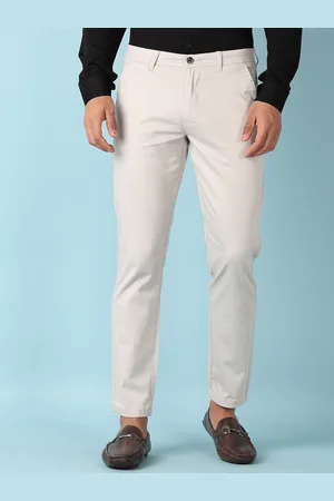 V-Mart Men Solid Chinos Regular Fit Trousers