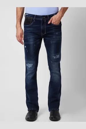 SPYKAR Men Bootcut Mildly Distressed Heavy Fade Jeans