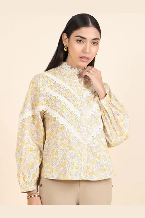 Gipsy Women Floral Opaque Printed Casual Shirt