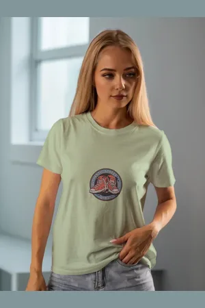 Moda Rapido Women Graphic Printed Round Neck T-shirt