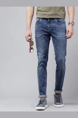 SPYKAR Men Skinny Slim Fit Low-Rise Light Fade Stretchable Jeans