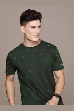 French Connection Men Pure Cotton Brand Logo Printed T-shirt
