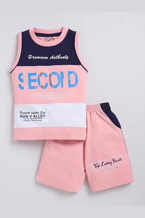 Zeal Boys Printed T-shirt with Shorts