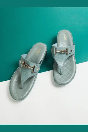 Lifestyle Women T-Strap Flats With Buckles