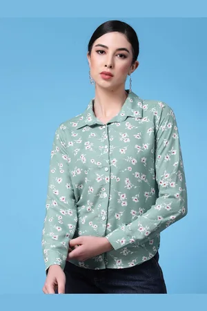 Chemistry Women Floral Opaque Printed Party Shirt