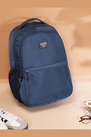 Teakwood Leathers Typography Print Backpack - 30L