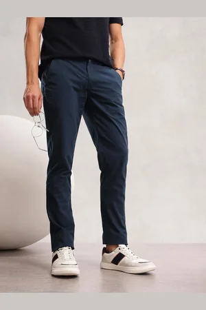 Nautica Men Smart Slim Fit Pure Cotton Chinos Trousers