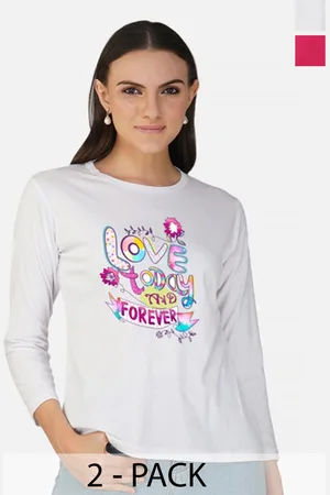 Metronaut Women 2 Printed Bio Finish Applique T-shirt