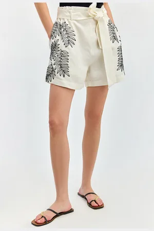 COVER STORY Women Floral Embellished Shorts