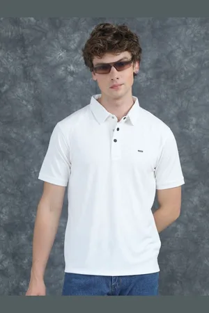PAUL STREET Men Polo Collar Slim Fit T-shirt