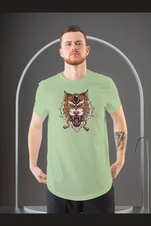 Moda Rapido Men Graphic Printed Round Neck Regular Fit T-shirt
