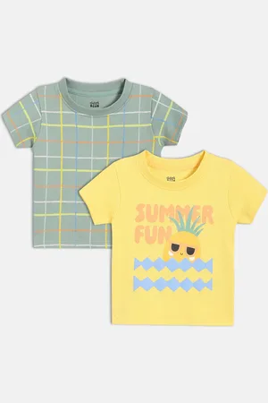 MINI KLUB Boys 2 Printed Applique T-shirt