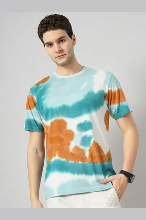 Celio Tie and Dye Dyed Cotton T-shirt