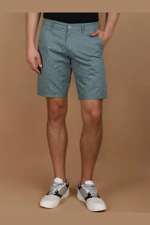V-Mart Men Printed Mid-Rise Cotton Shorts