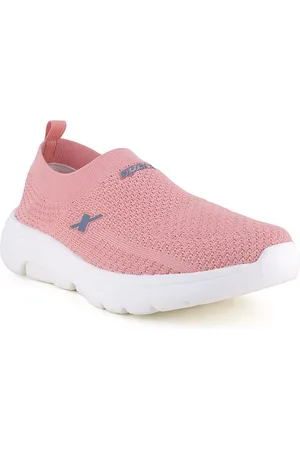 Sparx Women Peach Slip-On Non-Marking Walking Sports Shoes
