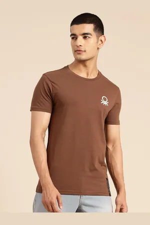 Benetton Brand Logo Print Regular Fit T-shirt