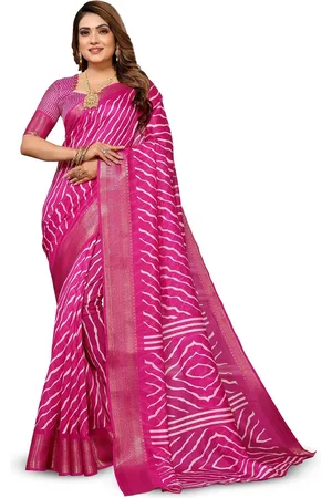 Moda Rapido Leheriya Zari Saree