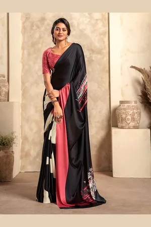 DIVASTRI Satin Saree