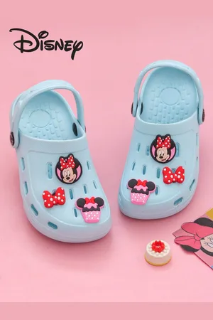 Yellow bee Girls Clogs Flip-Flops
