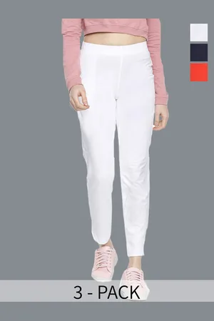 Dollar Missy Women Pack Of 3 Mid-Rise Relaxed Wrinkle Free Regular Trousers