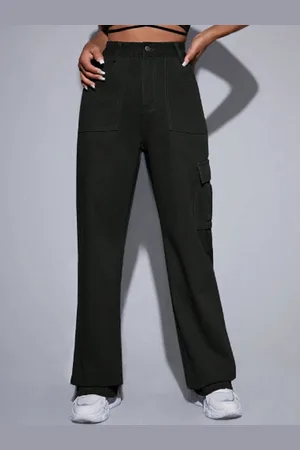 BAESD Women Comfort Stretchable Mid-Rise Jeans