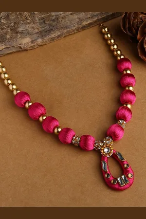 Akshara Clothing Girls Gold-Plated Necklace