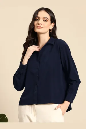 Mast & Harbour Women Opaque Casual Shirt