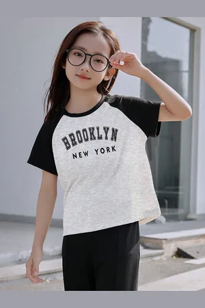 BAESD Girls Printed T-shirt