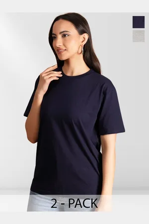 Metronaut Women 2 Printed Applique T-shirt