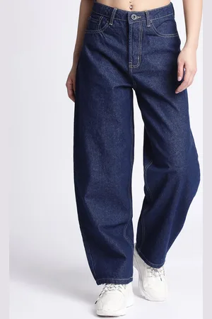 Roadster The Lifestyle Co Cotton Baggy-Fit Jeans