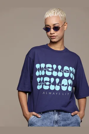 Roadster The Lifestyle Co. Printed Oversized T-shirt
