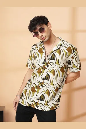Rigo Men Floral Opaque Printed Casual Shirt