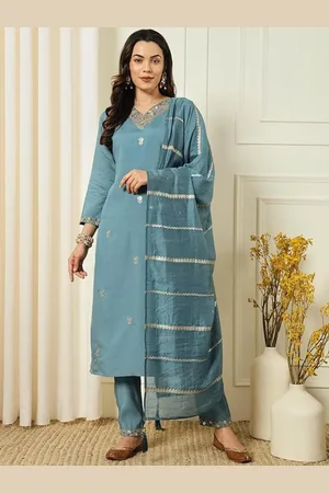 SHIJILA Women Trousers & Silk Blend
