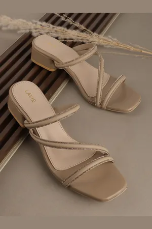 LAVIE PU Block Sandals
