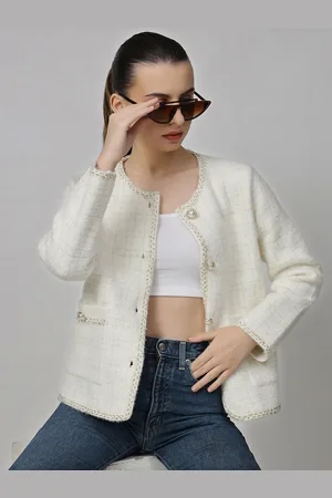 Kalini Woollen Single-Breasted Overcoat