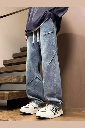 HERE&NOW Men Regular Fit Mid-Rise Light Fade Jeans