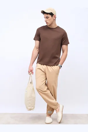 Styli Fleece Badge Detail Relaxed Fit Jogger with Zip Pockets