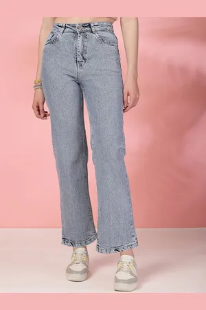 Chemistry Women High Rise Denim Solid Regular Fit Jeans