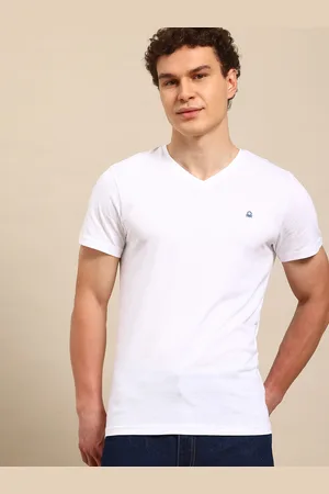Benetton V-Neck Basic T-shirt