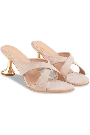 Shoetopia Girls Embellished Block Sandals