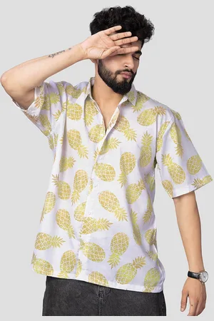 Brown brothers Unisex Relaxed Opaque Printed Casual Shirt